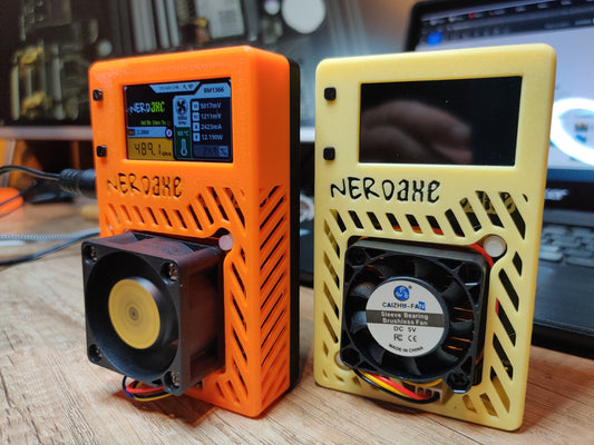 Nerdaxe Bitcoins Miner Lotto Mining Device Ultra 500GH/S 2.4G WiFi 13W Asic Chip BM1368 Lottery Crypto Miner with Bitcoin Mining Machine