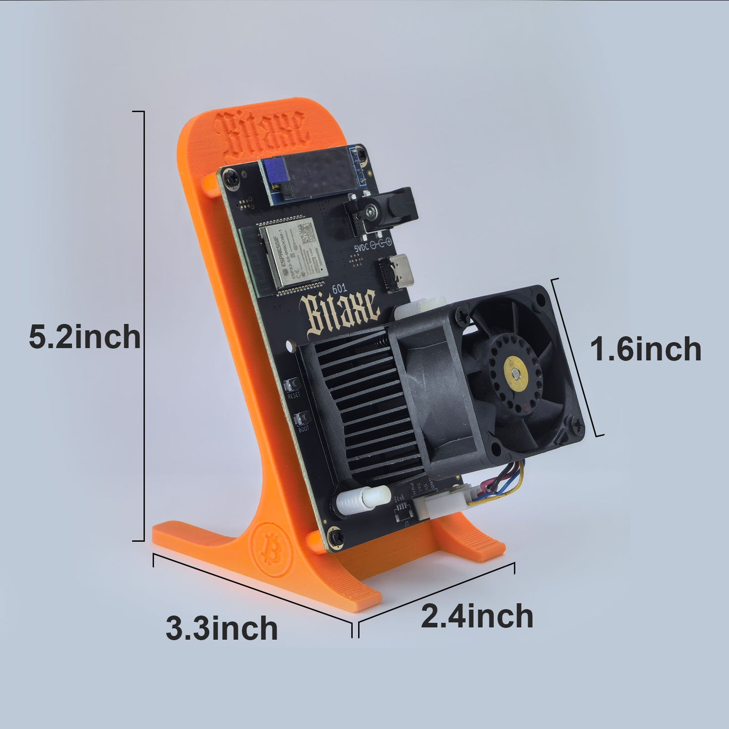 Bitcoins Miner 1.2TH/s Bitaxe Gamma 601 Solo Miner BM1370 Asic Chip 2.4G WiFi 18W/TH BTC Lottery Crypto Miner with S21 Pro Asic Bitcoins Mining Machine Micro Silent Home Use
